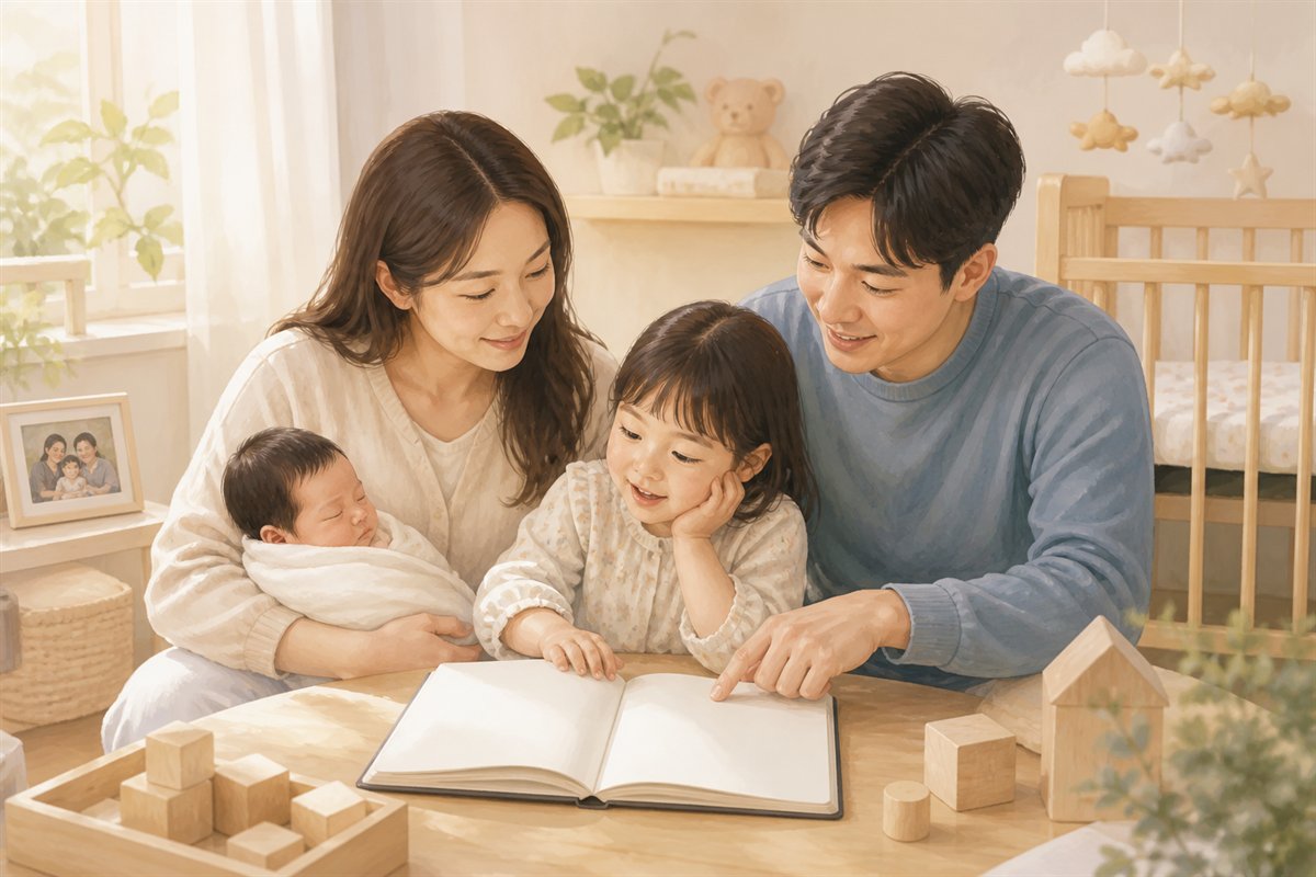 첫째와 어울리는 둘째 아기 이름 추천 100개: 형제·자매·남매 이름 조합과 피해야 할 패턴 image
